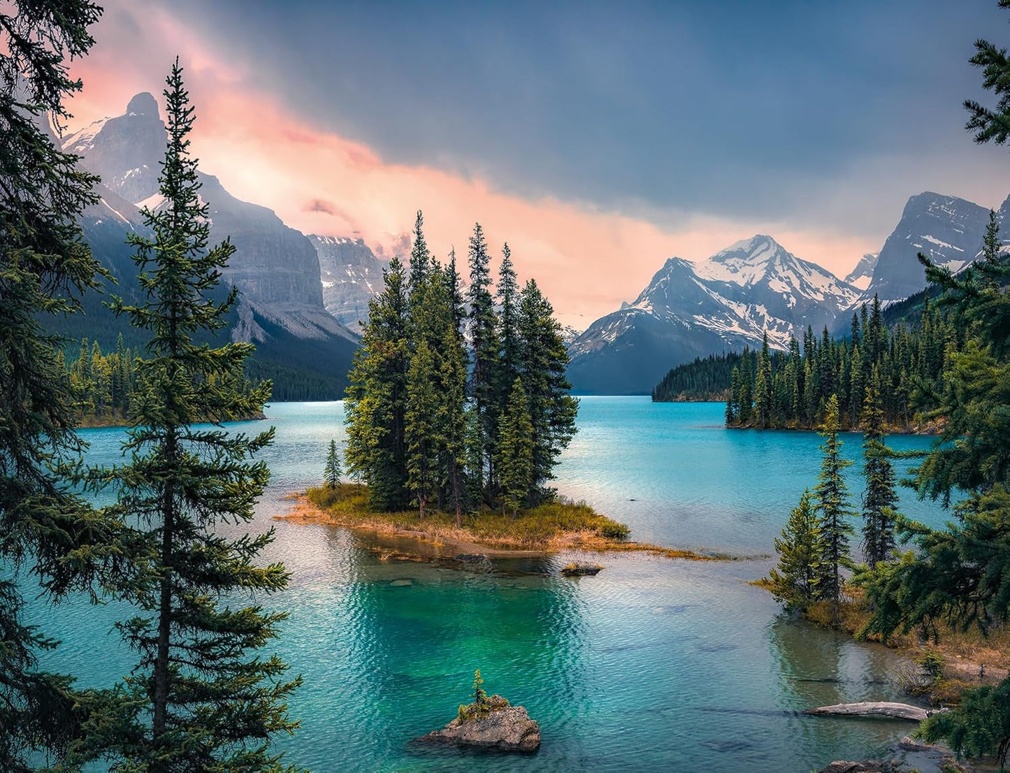 Ravensburger Puzzle 16714 - Spirit Island Canada - puzzle jigsaw de 2000 de piese pentru adulți și copii de peste 14 ani, puzzle peisaj cu motivul Canada Puzzle Naty Shop Titlu implicit