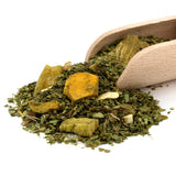 Yerba  Melon De Guava 500G – Ceai brazilian Yerba Mate cu pepene galben, guava, jackfruit, ananas și nucă de cocos - Exotic și fructat - Uscat la aer, vegan