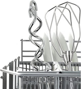 Bosch Handrührer Home Professional Styline MFQ4980B, 5 Stufen, 2 Edelstahl Rührbesen- Und Knethaken, Mixstab Edelstahl, Universalzerkleinerer, 850 W, Schwarz/Dark Silver Bucatarie Naty Shop