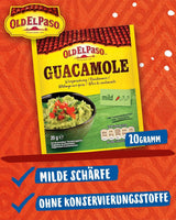 Old El Paso Guacamole Würzmischung – Fertiger Gewürzmix für einen Avocado-Dip – 1 x 20 g