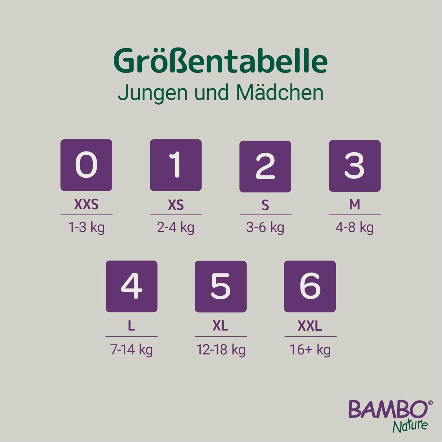 Scutece ecologice Bambo Nature Premium, mărimea 6, 1,63 kg