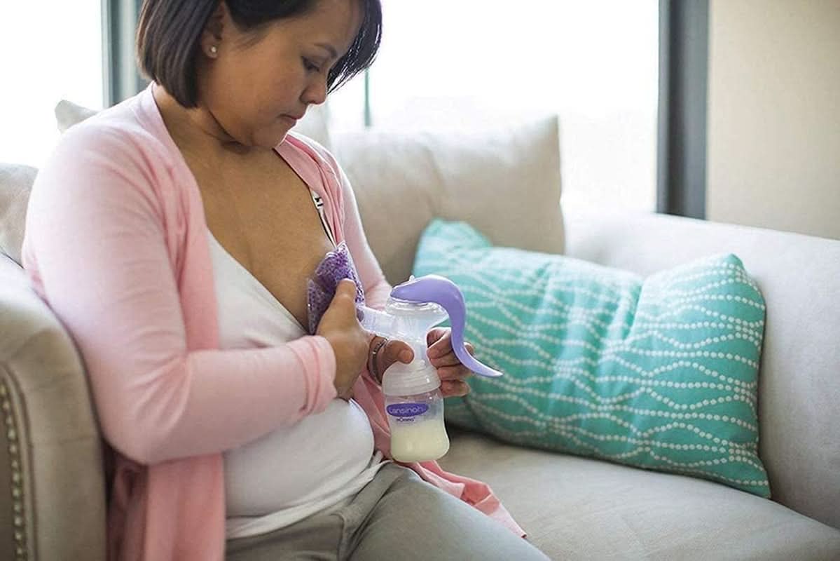 Lansinoh Therapearl 3-In-1 Breast Therapy for Breastfeeding Mums, Hot and Cold Therapy, Helps Relieve Engorgement, Mastitis and Plugged Ducts, Reusable Accesorii Hrana si Alaptare Bebe Naty Shop