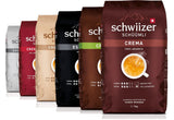 Schwiizer Schüümli Intenso, capsulă, cafea măcinată 1kg - Intensitate 4/5 - certificat UTZ (pachet de 4)
