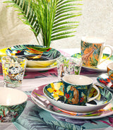 Servizio Tavola 18 Pezzi Exotic In Porcellana