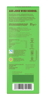 JOKOLADE PRALLINE Pachet Value 12 x 80g | Umplutură generoasă cu cremă de nuga cu alune și chipsuri | Ciocolată echitabilă de la Joko Winterscheidt