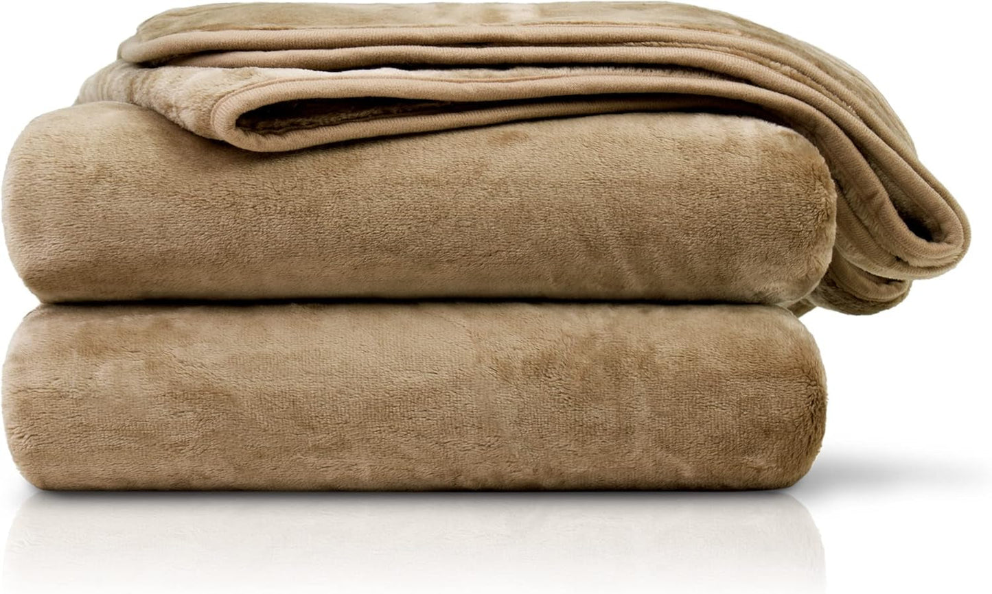 Amago - Kuscheldecke, Cashmere-Feeling, 220 X 240 Cm - Anthrazit