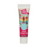 Colorant alimentar Funcakes Gel Albastru Baby: Colorant alimentar foarte concentrat pentru aluat, cremă, fondant și marțipan. Dozare ușoară. Picătură individuală pentru a crea culori vibrante. Halal. 30 g.