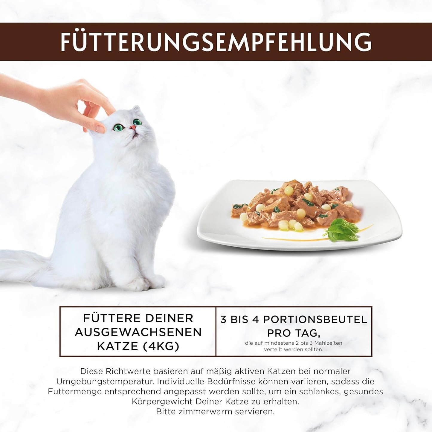 Hrană umedă pentru pisici Gourmet A la Carte cu pui, spanac și perle de paste, pachet de 26 (26 x 85g)