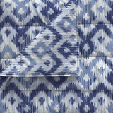 Lenjerie de pat italiană, cuvertură de vară de bază, microfibră imprimată, 250X240Cm, Rombi Plapumi si pilote Naty Shop