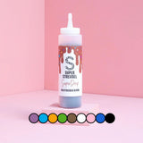 Super Drip Black Cake Glaze Cake Melts Chocolate 300 grame Glazuri si Decor Naty Shop Maro