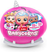 Păpuși magice Babycorns Seria 1 Mică (Skylar) de ZURU, Surpriză, Despachetare, Fetiță, Păpușă