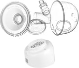 Pompă electrică simplă pentru lapte matern LIONELO Fidi Free 180 ml, pompă portabilă cu 2 faze, economie de energie 9 nivele, 3 dimensiuni de pâlnii din silicon Timer Accesorii Hrana si Alaptare Bebe Naty Shop