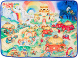 Silver Buffalo Garfield pătură pentru agățat, fleece, 114.3 X 152.4 cm Paturi si Cuverturi Silver Buffalo Rainbow Brite Rainbowland