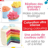 ScrapCooking, Set 3 coloranti alimentari pudra - rosu, galben, albastru, 3 x 5 grame Naty Shop