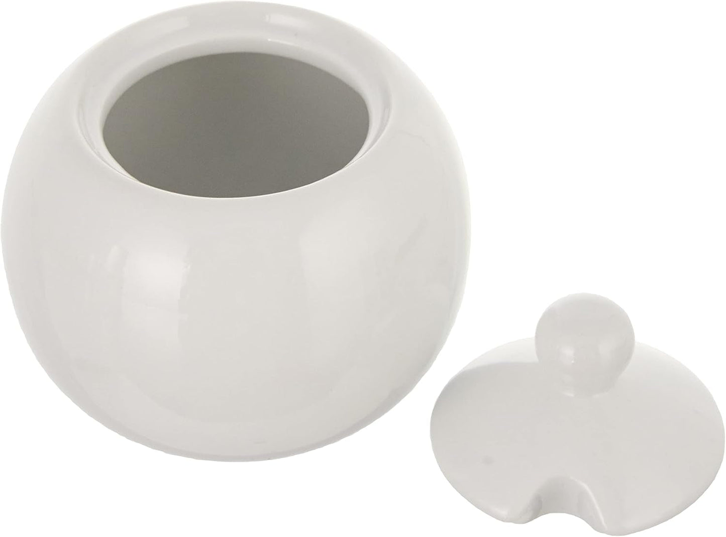Zahărniță Excèlsa Home 9 cm, albă