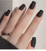 JMEOWIO Nagelfolie UV Härtend Karbon Schwarz Halloween UV Gel Nail Strips Nagelsticker Nagelaufkleber Nail Art Dekoration Nageldesign Zubehör