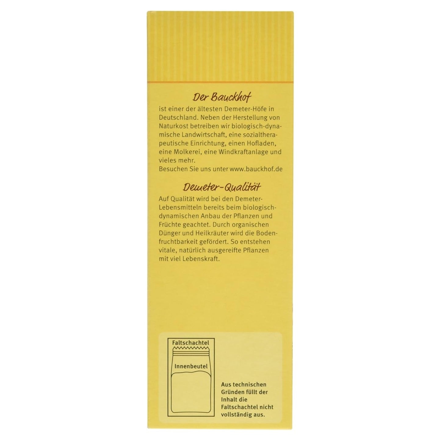 Demeter Bauck Hof Bio Dinkel Waffeln, 200 G Amestec pentru copt si gatit Naty Shop