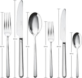 Sambonet 52513-83 Tacâmuri 36 piese, Oțel inoxidabil Bucatarie Naty Shop