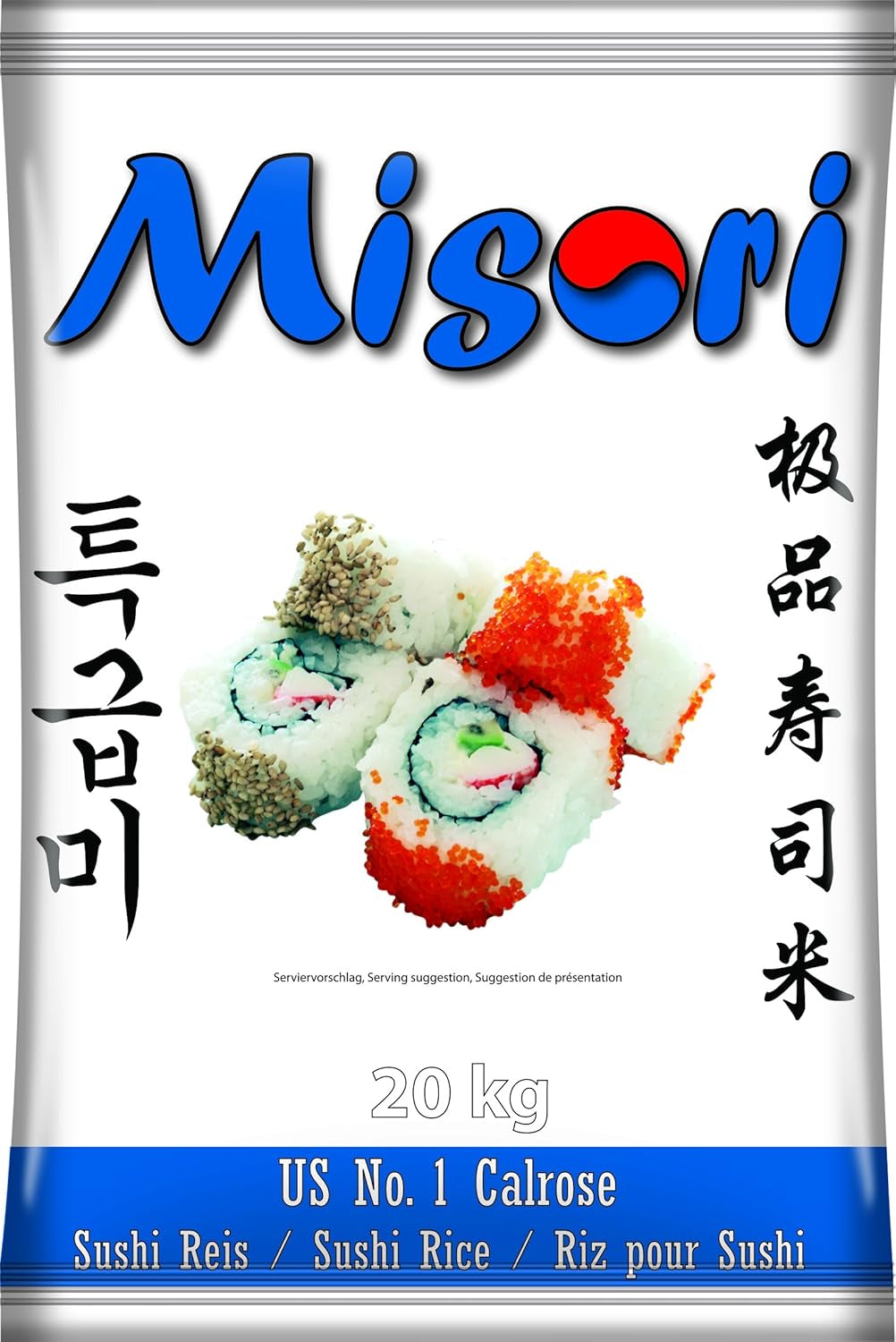 Orez Calrose/Sushi, 1 pachet (1 x 20,2 kg)