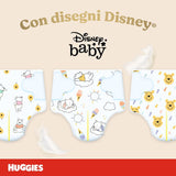 Scutece Huggies Extra Care pentru bebeluși, mărimea 1 (2-5 kg), foarte absorbante, design Disney, pachet vrac, 160 bucăți