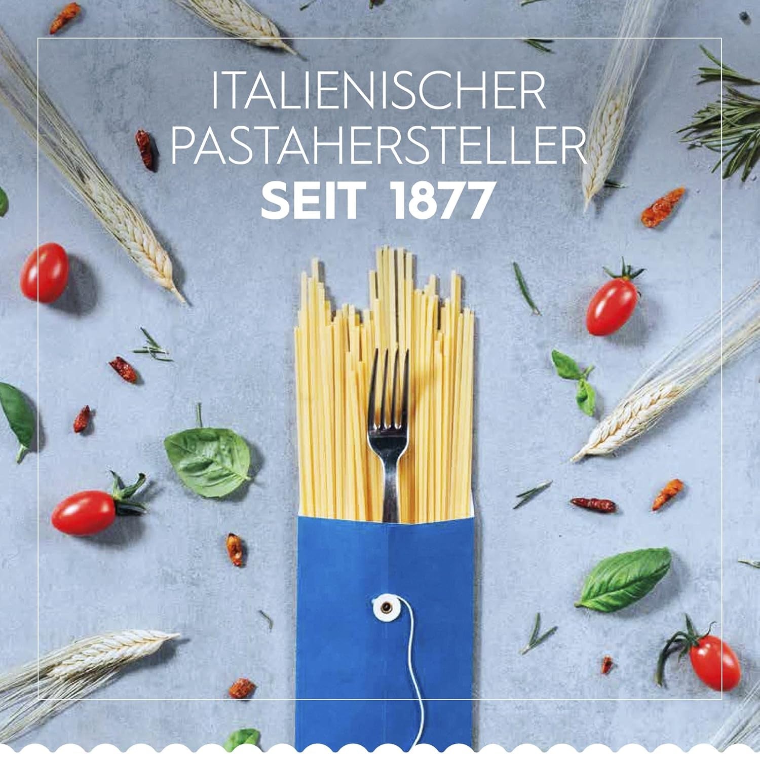Paste Barilla Classic Penne Rigate Nr. 73 din grâu dur de înaltă calitate, întotdeauna al dente (1 x 500 g)