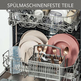 Krups Perfect Mix Stabmixer HZ6568 | Blender | 1000 Watt | Edelstahlfuß | 4 Extra Scharfe Messer | Powelix Technologie | Schneebesen | 500 Ml Zerkleinerer | 800 Ml Messbecher | Schwarz/Silber Bucatarie Naty Shop