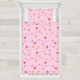 Set de lenjerie de pat pentru copii Peppa Pig, 100 x 135 cm si 40 x 60 cm, bumbac Lenjerie de pat - copii Naty Shop