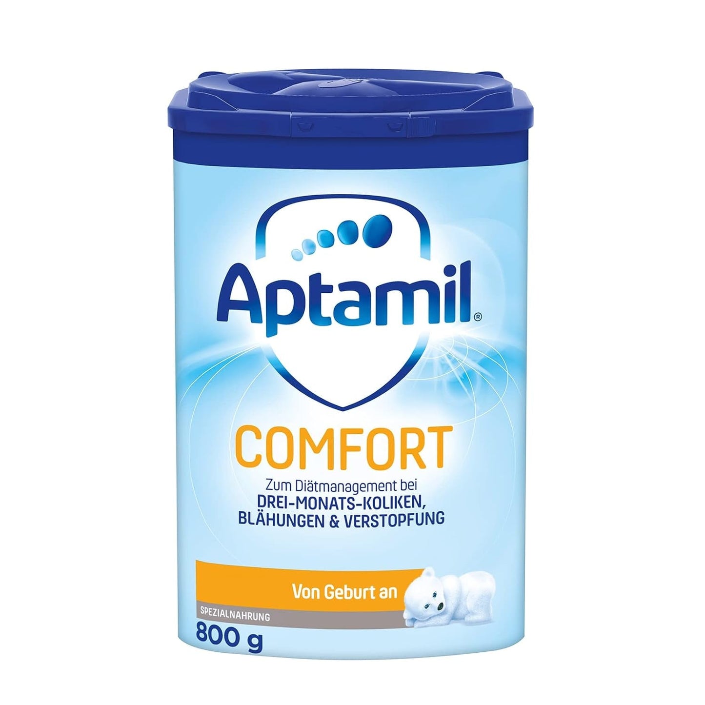 Aptamil Care PRE – Anfangsmilch von Geburt an, Mit DHA & Comfort – Spezialnahrung von Geburt an, Zum Diät Management, Bei Koliken, Blähungen & Verstopfungen, Palmöl, Milchpulver, 1x 800 g