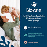 BIOLANE - Șervețele umede pentru bebeluși cu 99,9% apă - Apă pură - Pachet de 12 x 48 (576 șervețele) - Pentru piele sensibilă - De la naștere - Fără parfum - Îngrijire pentru schimbarea și curățarea bebelușilor
