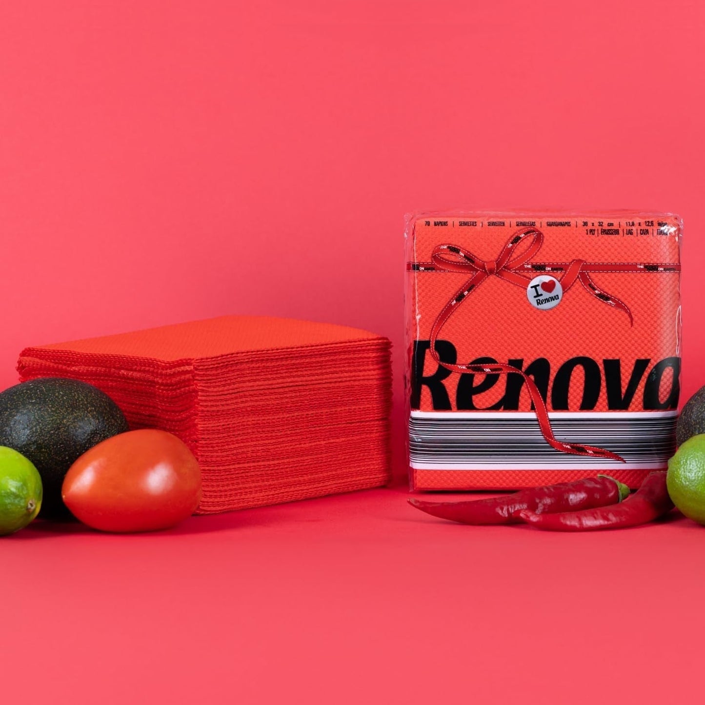 Șervețele de hârtie Renova, Red Red Label - 70 șervețele