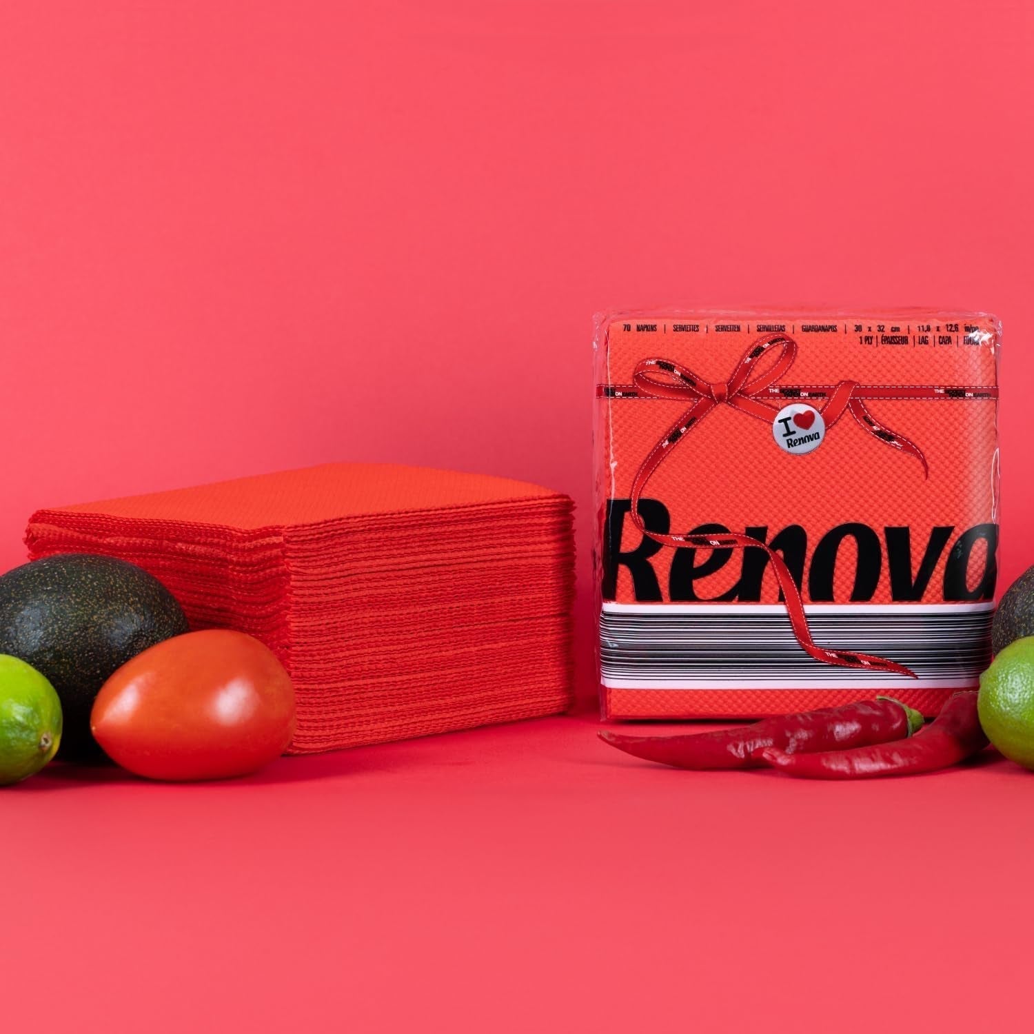 Șervețele de hârtie Renova, Red Red Label - 70 șervețele