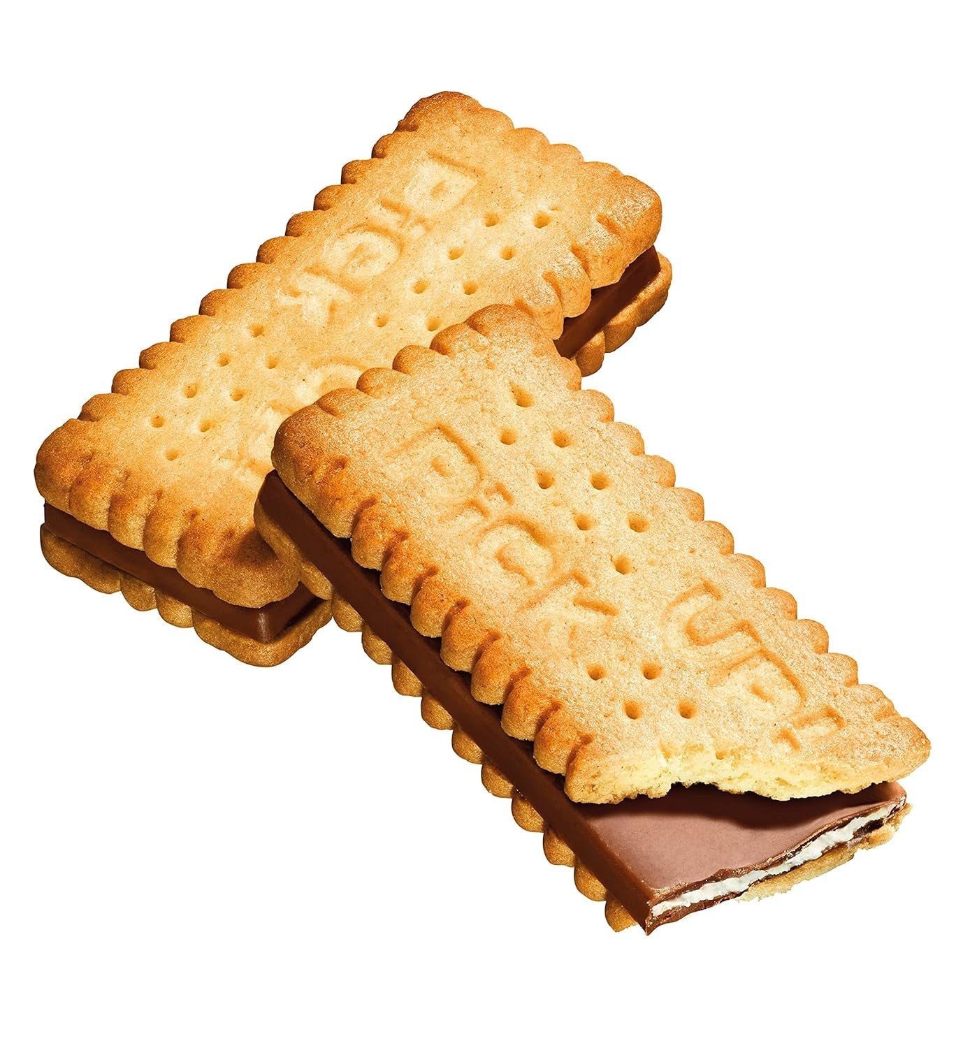PICK UP! minis Original + Choco&Milk (1 x 1,06 kg), mini batoane ca gustare cu o tabletă crocantă de ciocolată cu lapte între doi biscuiți, pachete cu 100 de porții