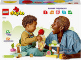 LEGO DUPLO Prima mea piață organică, set magazin de jucării pentru băieți și fete, jucărie educativă pentru copii mici de la 1,5 ani, accesorii pentru fructe și legume 10983 Seturi de constructie Besuche den LEGO-Store