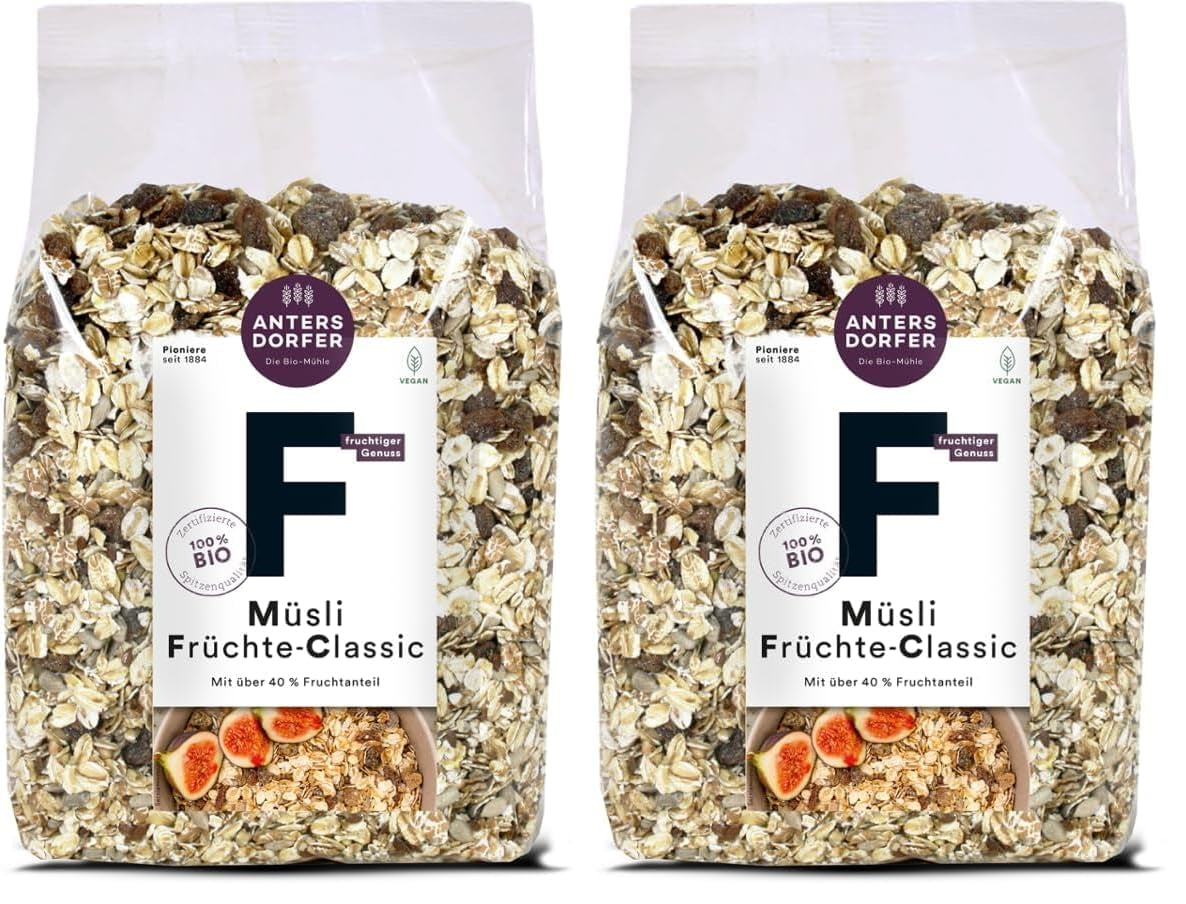 Muesli clasic cu fructe, 1 kg