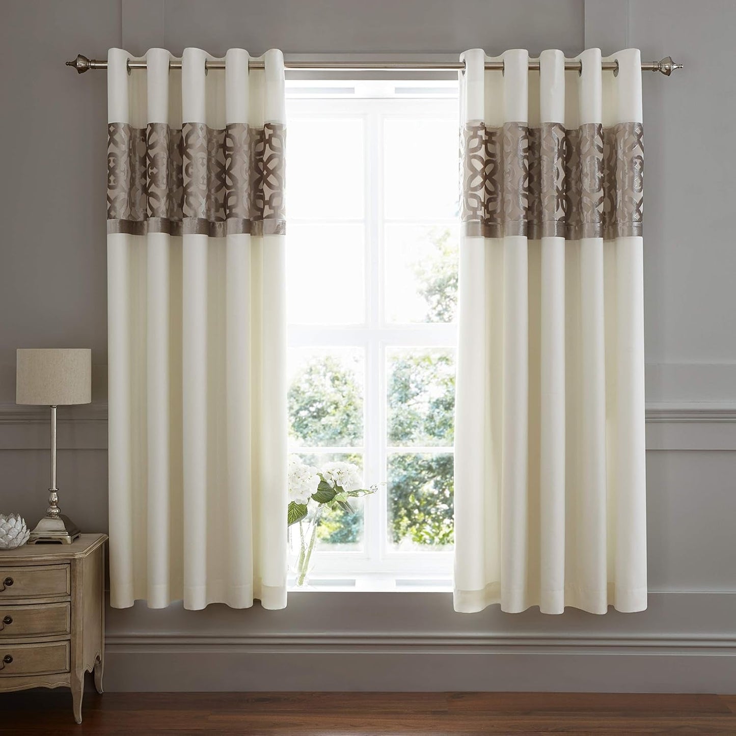 Catherine Lansfield Lattice Cut Velvet, Natural, cuvertură de pat - 220X230Cm Paturi si Cuverturi Catherine Lansfield H183 X L168 Cm (pachet de 2)