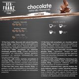 Der-Franz Kaffee Pack, ganze Bohne, aromatisiert, 5 x 500 g (1 x Haselnuss, 1 x Vanille, 1 x Schokolade, 1 x Zimt, 1 x Karamell)