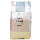 Tărâțe de ovăz Wholefood Earth stabilizate 2 kg | Fără OMG | Bogat în fibre