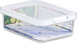 CARE + PROTECT Recipient inteligent pentru alimente, perfect stivuibil, organizator pentru frigider, protejează alimentele de umiditate, păstrează alimentele proaspete mai mult timp, 2,15 l Cutii depozitare alimente Naty Shop 1,2 L