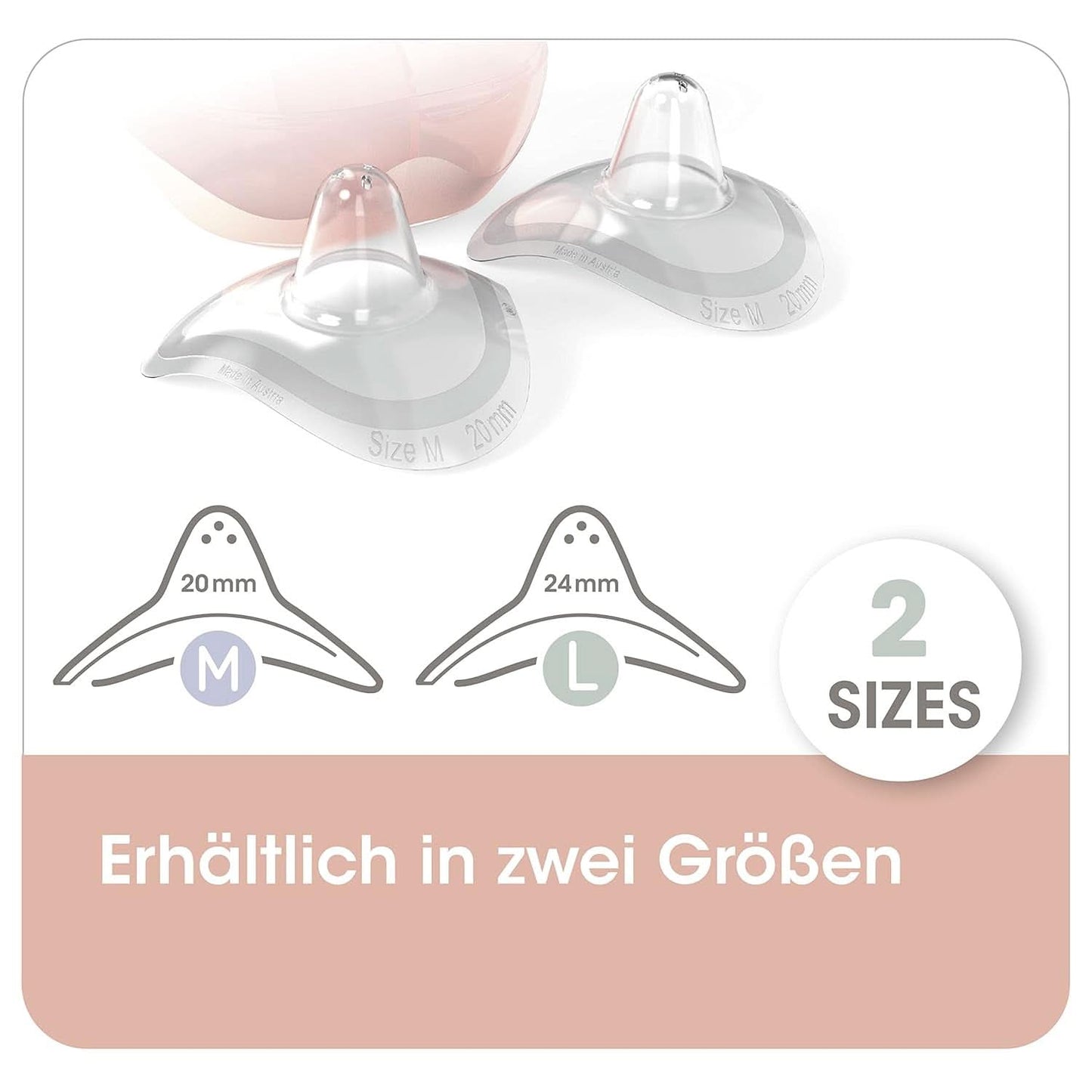 Nip® First Moments scuturi pentru mameloane, 2 bucăți Accesorii Hrana si Alaptare Bebe Naty Shop