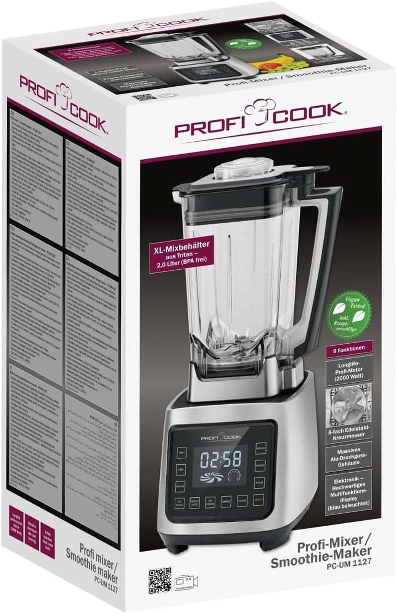 Profi Mixer/Smoothie Maker PC-UM 1127 Bucatarie Naty Shop