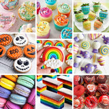 Colorant alimentar liposolubil 20 de culori colorant alimentar pe bază de ulei pentru ciocolată colorant alimentar în ulei colorant alimentar foarte concentrat fondant macarons cremă de ouă de Paște prăjituri de Paște gogoși