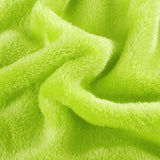 Sourcing Map Cosy pătură cuvertură de pat Soft & cald fleece pătură ca canapea pătură Canapea pătură Living și cuddly pătură Pătură de lână din catifea moale pluș măr verde 150X200Cm Paturi si Cuverturi uxcell
