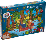 Șoarecele, în junglă (puzzle pentru copii) Puzzle Naty Shop Titlu implicit