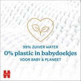 Șervețele umede Huggies naturale biodegradabile pentru bebeluși sensibili, 8 x 48 de șervețele, pachet vrac