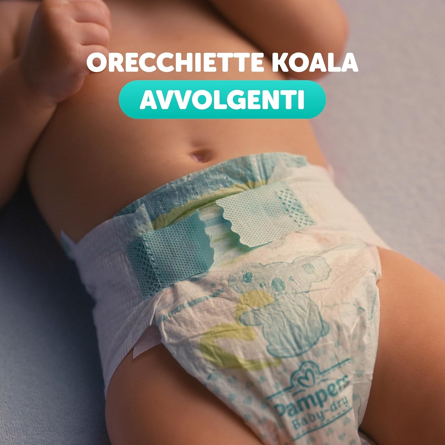 Pampers Baby Dry Maxi Mărimea 4 (7-18 kg), 200 de scutece + 500 de puncte de îmbrățișare suplimentare gratuite