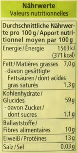 Fulgi mari de ovăz organici, 500g