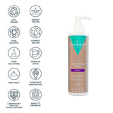 Valquer Power Color Mask formulare vegană și fără silicon Dă culoarea părului 290 ml violet Masca de par Naty Shop
