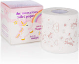 Hârtie igienică cu unicorn - Hârtia igienică drăguță transformă baia ta într-o oază de confort (unicorn)