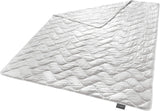 Traumnacht Exklusiv Plapumă ușoară pentru vară Fabricat din 100% mătase sălbatică, certificat Oeko-Tex, fabricat în Germania, greutate de umplere: 550Gr, 135 X 200 Cm Plapumi si pilote Naty Shop