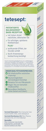 Tetesept Muskel, Aditiv de baie relaxant după efort fizic, 125 ml Duș și baie Naty Shop